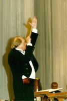Koncert 18 kwietnia 2000, Opernij teatr we Lwowie - dyryguje Antoni Wicherek - fot. A. Kyrcziw