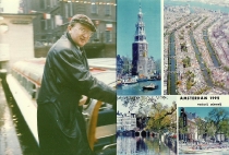 Antoni Wicherek w Amsterdamie (1992)