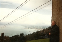 Antoni Wicherek w Bregenz am Bodensee (kwiecień 1994)