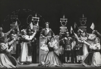Awantura w Recco - scena zbiorowa - prapremiera: Teatr Wielki w Warszawie, 1 lipca 1979