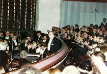 Halka - Antoni Wicherek (dyrygent) - premiera: Teatr Wielki - Opera Narodowa w Warszawie, 16 grudnia 1995, fot. Juliusz Multarzyński