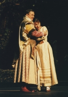 Halka - Tatiana Zacharczuk (Halka), Zbigniew Macias (Janusz) - premiera: Teatr Wielki - Opera Narodowa w Warszawie, 16 grudnia 1995