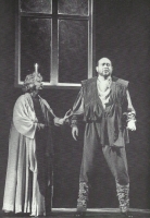 Holender tułacz - Hanna Lisowska (Senta), Włodzimierz Zalewski (Holender) - premiera: Teatr Wielki w Łodzi, 25 czerwca 1994, fot. Chwalisław Zieliński
