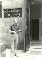 Antoni Wicherek podczas Internationales Jugendfestspieltreffen, Bayreuth: sierpień 1970