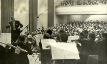 Koncert jubileuszowy z okazji 15-lecia Radomskiej Orkiestry Symfonicznej  - Antoni Wicherek, dyrygent - Sala koncertowa w Radomiu, 10 lutego 1969