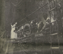 Lord Jim - scena zbiorowa, Zbigniew Borkowski - prapremiera: Teatr Wielki w Łodzi, 14 lutego 1976