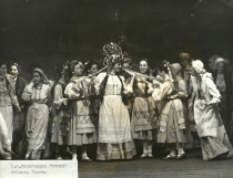 Manru - Jolanta Żmurko - premiera: Opera we Wrocławiu, 6 stycznia 1990, fot. Maria Behrendt