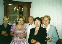 Mazepa - od lewej: NN, M. Ratajczak, A. Wicherek, I. Kłosińska, E. Harendarska - wykonanie koncertowe: Filharmonia Pomorska w Bydgoszczy, 19 marca 2004