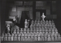 Oedipus rex - scena zbiorowa - premiera: Teatr Wielki w Warszawie, 11 grudnia 1965