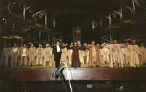Parsifal - wykonawcy, w pierwszym rzędzie Antoni Wicherek i soliści - Festspielhaus Bregenz, Oster-Festival 1994
