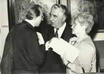 Spartakus - przed premierą: Teatr Wielki w Warszawie, listopad 1968 - Aram Chaczaturian, Antoni Wicherek, pani Krużas