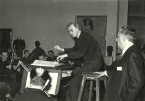Spartakus - próba przed premierą: Teatr Wielki w Warszawie, listopad 1968 - fot. Jan Zdzarski