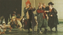 Ubu król - scena zbiorowa - premiera: Opera i Operetka w Krakowie, 22 listopada 1993
