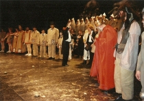Ubu Rex - w środku Antoni Wicherek - spektakle: Heilbronn, kwiecień 1994