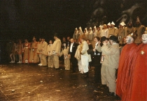 Ubu Rex - w środku Antoni Wicherek - spektakle: Heilbronn, kwiecień 1994