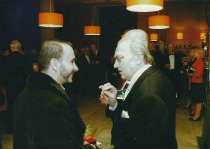 Włoszka w Algierze - Pablo Cameselle i Antoni Wicherek - po premierze: Teatr Wielki w Łodzi, 26 kwietnia 2008, fot. Juliusz Multarzyński