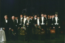 Włoszka w Algierze - przemiawia Antoni Wicherek - po premierze: Teatr Wielki w Łodzi, 26 kwietnia 2008, fot. Juliusz Multarzyński