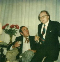 Otmar Suitner i Antoni Wicherek - po premierze Der Rosenkavalier (28 czerwca 1980)