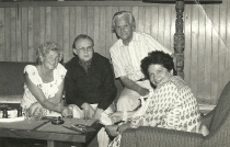 Antoni Wicherek, Lidia i Stefan Arczyńscy, Maria Fołtyn (sierpień 1985)