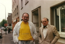 Włodzimierz Zalewski i Antoni Wicherek (Gelsenkirchen, czerwiec 1987)