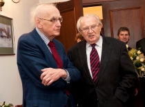 Wojciech Kilar i Antoni Wicherek w Domu Muzyka Seniora (2012)