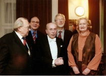 Antoni Wicherek, Ryszard Karczykowski, Jan Krenz, Tomasz Bugaj, Hanna Lisowska - fot. J. Multarzyński (9 lutego 2007, Teatr Wielki - Opera Narodowa)