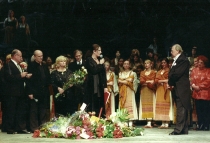 50-lecie pracy artystycznej Antoniego Wicherka - Teatr Wielki - Opera Narodowa, 20 listopada 2004, fot. Juliusz Multarzyński