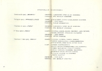 Koncert 21 listopada 1959 - Jubileusz 40-lecia istnienia Opery Polskiej w Poznaniu - program koncertu