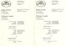 Livietta e Tracollo, Il maestro di cappella - program - spektakle gościnne Teatru Wielkiego w Warszawie: Deutsche Staatsoper Berlin, 16 i 17 października 1971