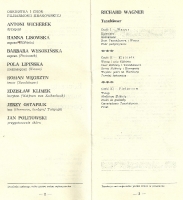 Koncerty 2 i 3 lutego 1979 - Filharmonia w Krakowie -program