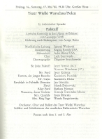Falstaff - obsada - spektakle Teatru Wielkiego z Warszawy na Internationale Maifestspiele Wiesbaden, 16 i 17 maja 1980