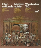 Internationale Maifestspiele Wiesbaden 1980 - okładka programu