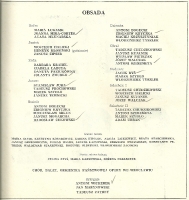 Halka - obsada - premiera: Państwowa Opera we Wrocławiu, 21 września 1985