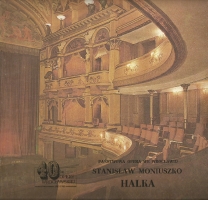 Halka - okładka programu - premiera: Państwowa Opera we Wrocławiu, 21 września 1985