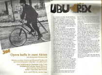 Ubu Rex - zapowiedź - spektakle: Heilbronn, kwiecień 1994