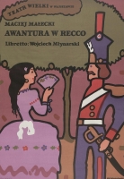 Awantura w Recco - plakat - prapremiera: Teatr Wielki w Warszawie, 1 lipca 1979