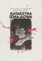 Katarzyna Izmajłowa - plakat - premiera: Teatr Wielki w Warszawie, 26 września 1976