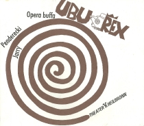 Ubu Rex - okładka programu - spektakle: Heilbronn, kwiecień 1994